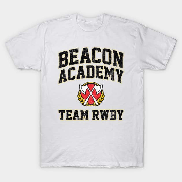 Beacon Academy Team RWBY (Variant) T-Shirt by huckblade